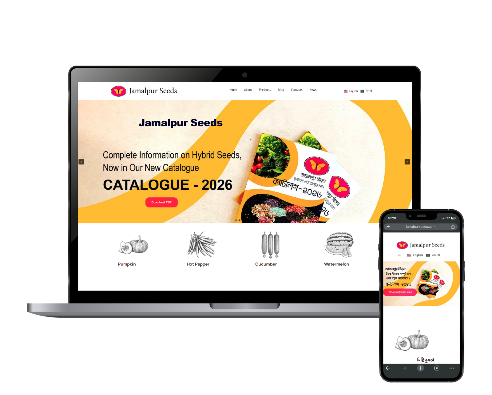 jamalpurweb_Realistic Laptop WIth Smartphone